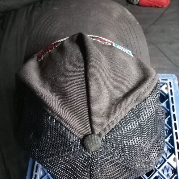 Vintage GM Goodwrench Performance Parts Rope Snap Trucker Hat Cap - Picture 6 of 8